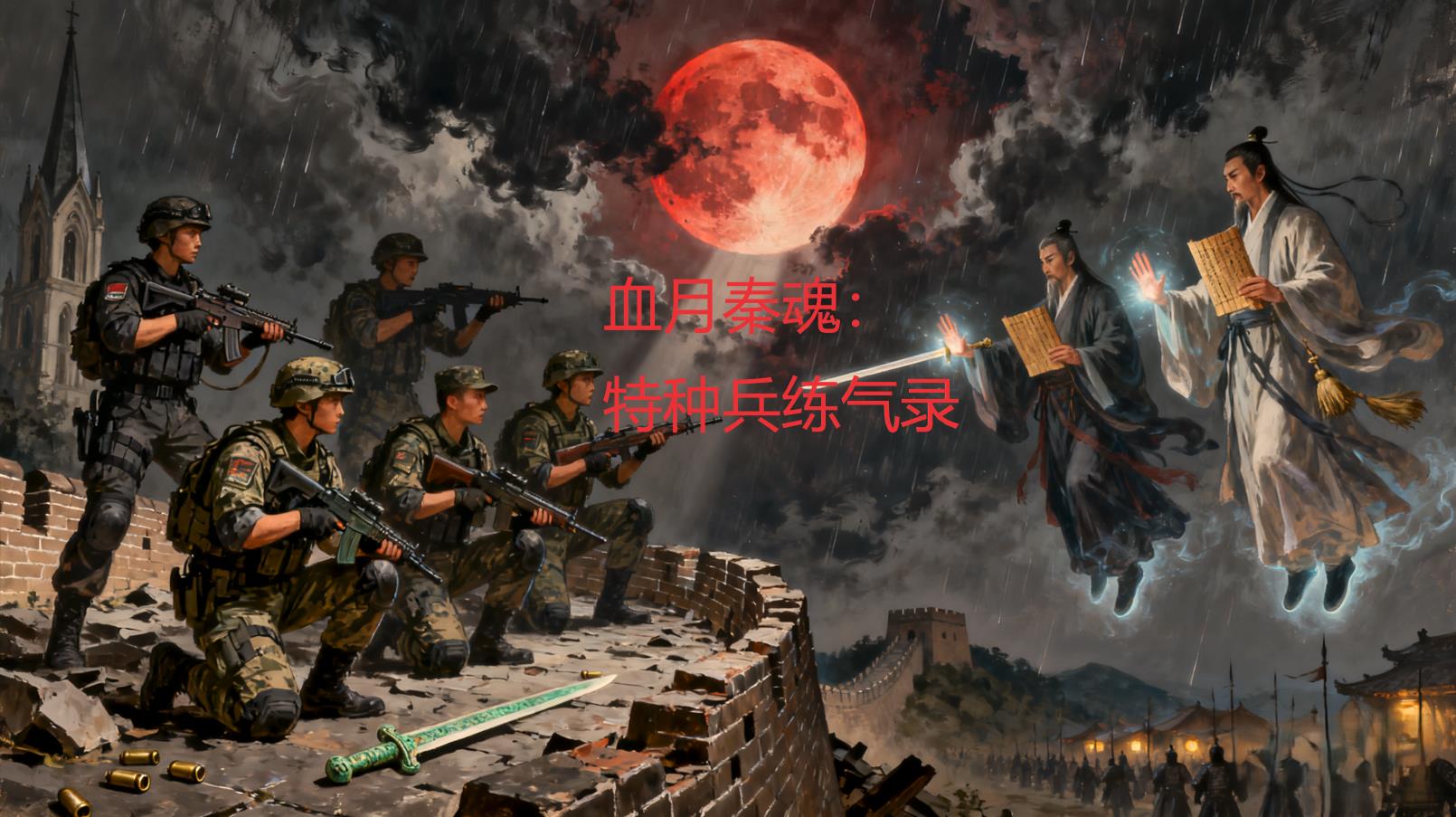 血月秦魂：特种兵炼气录