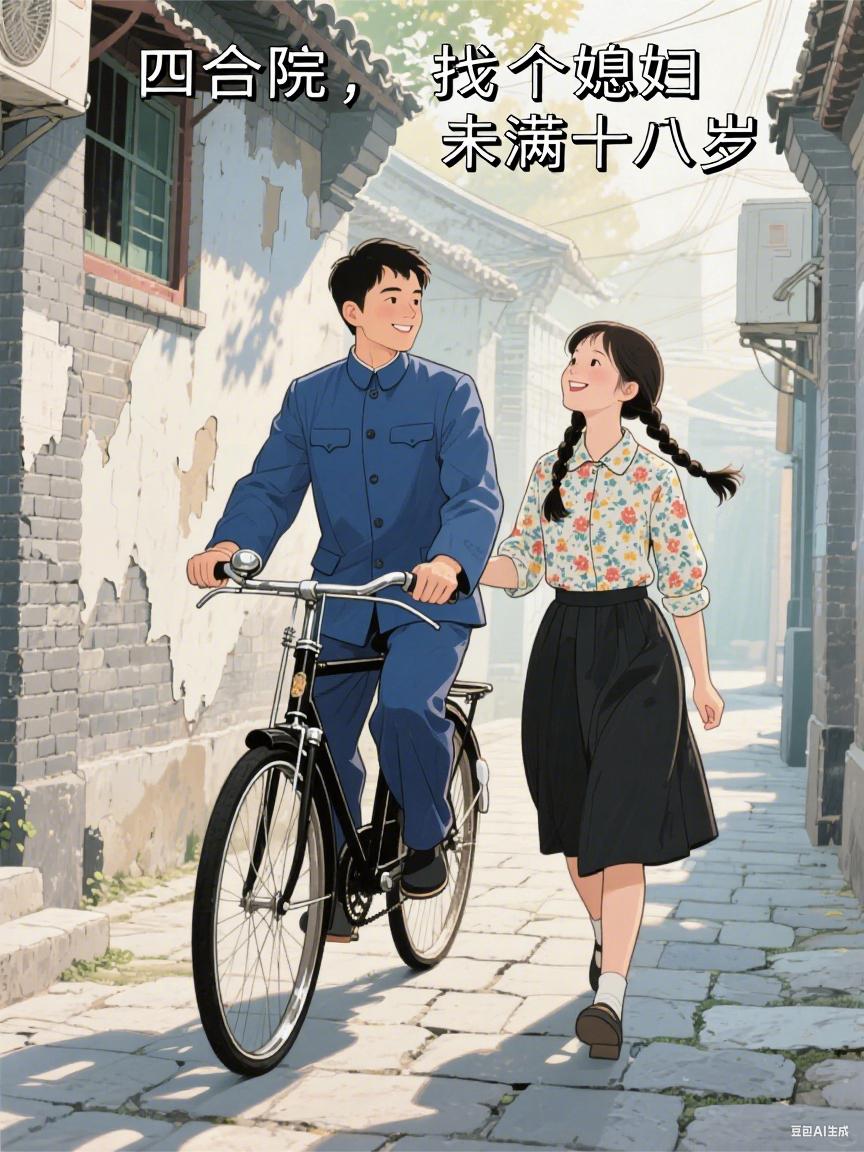 四合院，找个媳妇未满十八岁